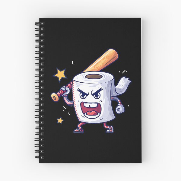 Item preview, Handsome Toilet Paper Look With Baseball Bat designed and sold by CharlotteTerri.