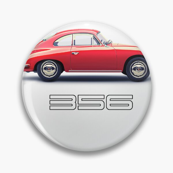 Item preview, Classic Air-Cooled Sports Car Illustration – 356 Coupe designed and sold by PedalLoud.