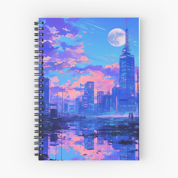 Item preview, Cyberpunk 2077 Inspired Neon City / Futuristic Dystopian Skyline / Sci-Fi Pixel Art / Retro-Futuristic World designed and sold by SMARTKIT  DESIGNAGENCY.
