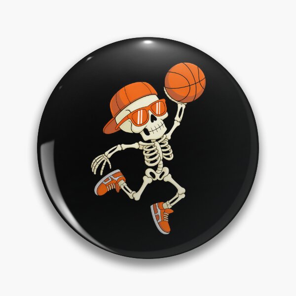 Item preview, Skeleton Funny Basketball designed and sold by cosmicncozyS.