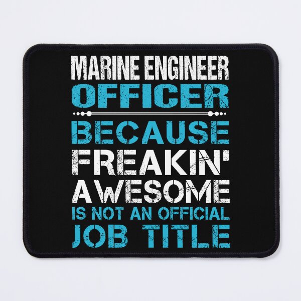 Item preview, Marine Engineer Officer designed and sold by jeromgaug336.