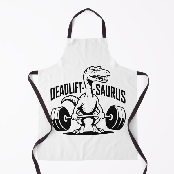 Item preview, Deadlift-o-saurus Minimalist Line Art Dinosaur Gym Shirt designed and sold by WSPrintCrafter.