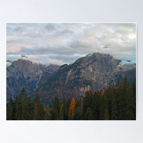 Item preview, Dolomite Peaks Above Evergreen Forest designed and sold by caracatita75.