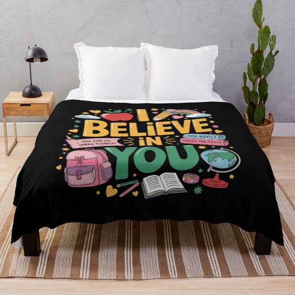 Item preview, Groovy Believe You Test Testing Day Do Your Best Teacher Kid designed and sold by InspiredFoul.