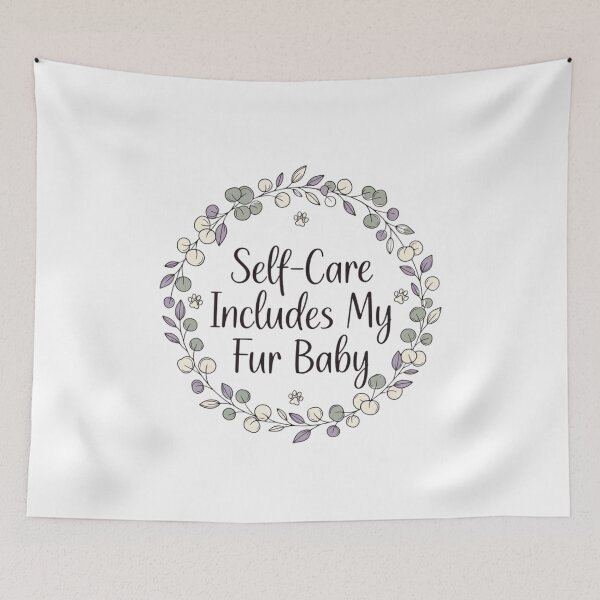 Item preview, Fur Baby Self-Care Club Tee – Pet Parent Wellness designed and sold by EcoArtTees.