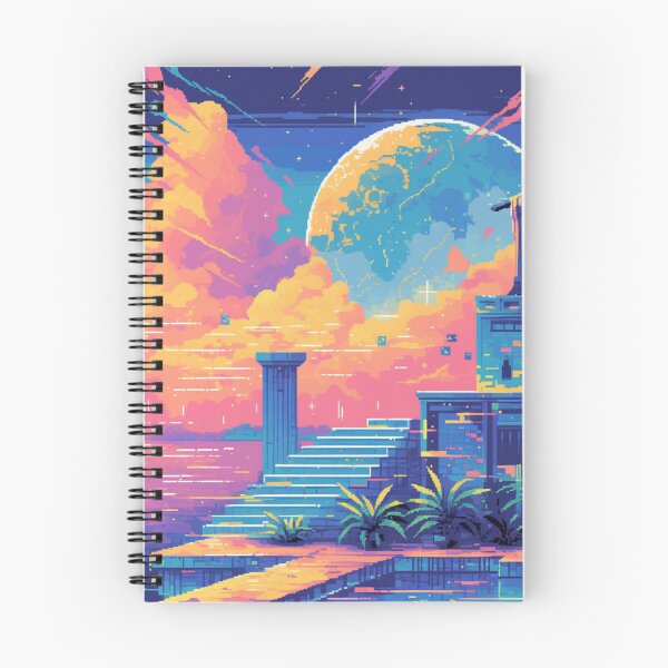 Item preview, Cyberpunk 2077 Inspired Neon City / Futuristic Dystopian Skyline / Sci-Fi Pixel Art / Retro-Futuristic World designed and sold by SMARTKIT  DESIGNAGENCY.