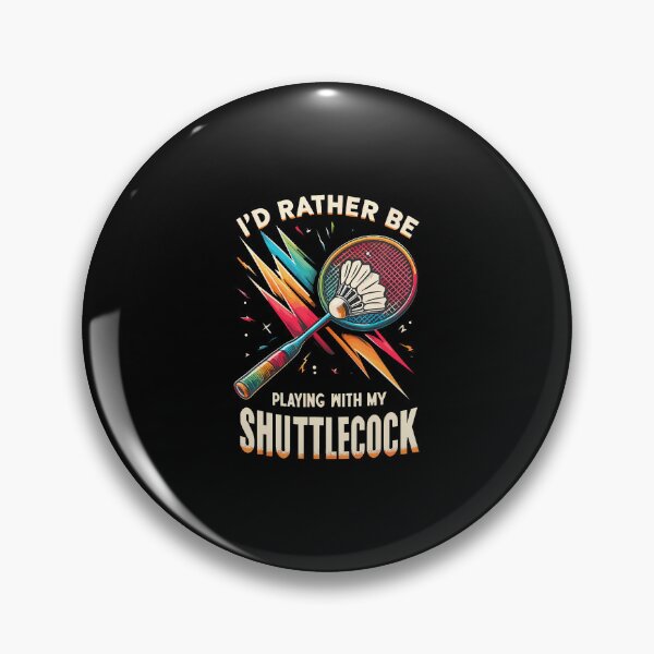 Item preview, Badminton Player Shuttlecock Racket Badmintoner designed and sold by EricaMaude1.