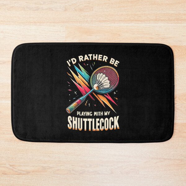 Item preview, Badminton Player Shuttlecock Racket Badmintoner designed and sold by EricaMaude1.