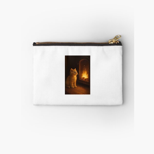 Item preview, The Fire That Doesn’t Burn – Magical Rustic Kitten designed and sold by LovelyCatGalaxy.