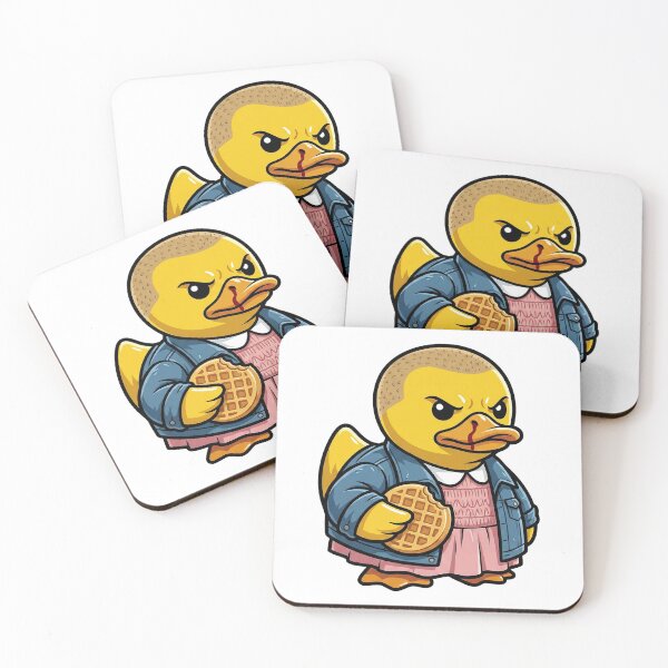 Item preview, The Psychic Duck with a Waffle - Hawkins' Eleven designed and sold by Patolabs.