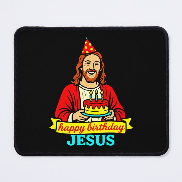 Item preview, Happy Birthday Jesus Birthday Cake designed and sold by plushism.