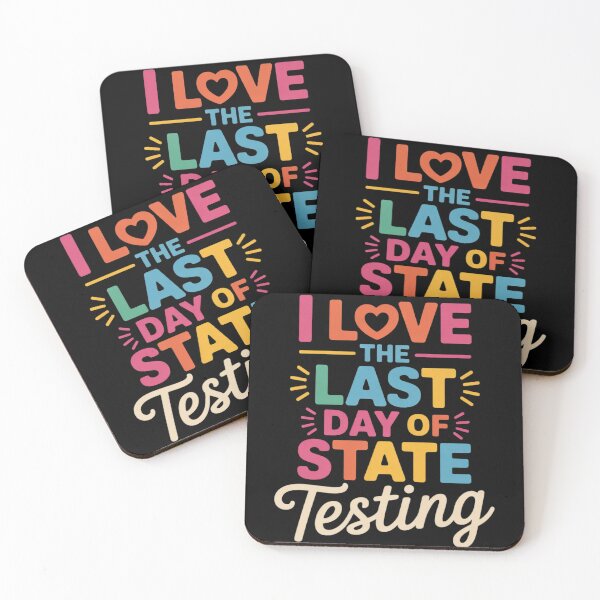 Item preview, I Love The Last Day Of State Testing Funny Teachers Student  designed and sold by InspiredFoul.