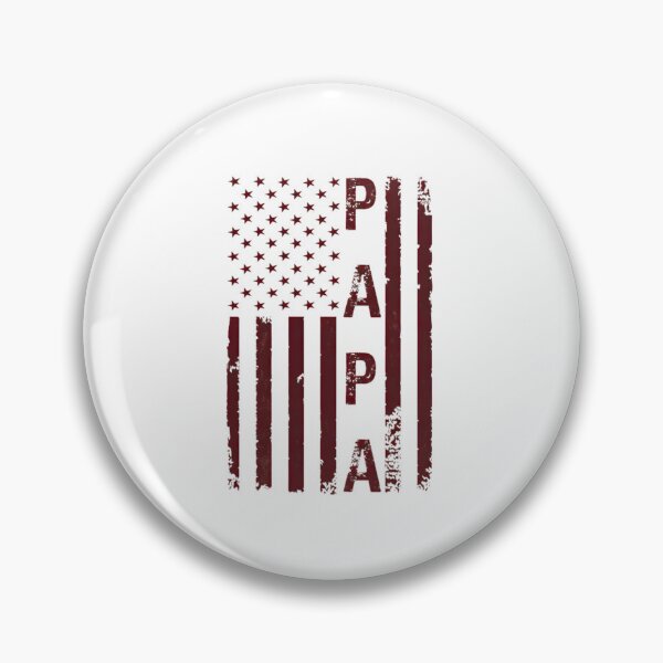 Artikelvorschau, Papa USA Flagge, personalisiertes Papa-Weihnachtsgeschenk für Opa, Papa, Papa entworfen und verkauft von DesignDenDo ⭐⭐⭐⭐⭐.