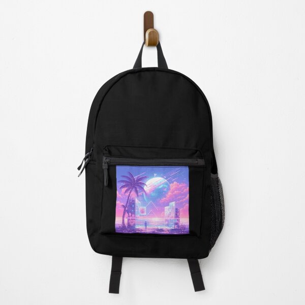Item preview, Cyberpunk 2077 Inspired Neon City / Futuristic Dystopian Skyline / Sci-Fi Pixel Art / Retro-Futuristic World designed and sold by SMARTKIT DESIGNAGENCY.