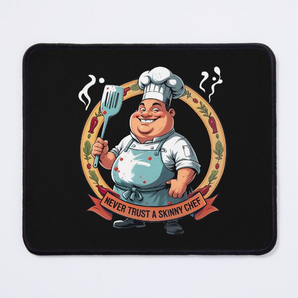 Item preview, never trust skinny chef designed and sold by zelvian.