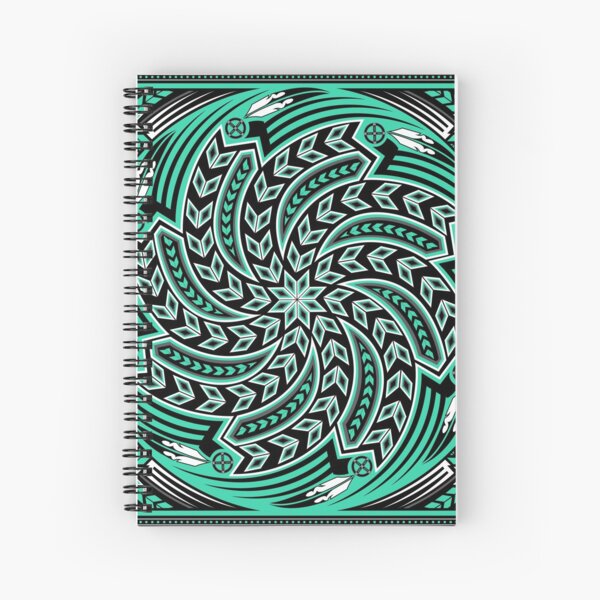 Wind Spirit (Aqua) Spiral Notebook