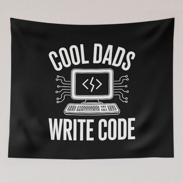Item preview, Cool Dads Write Code Funny Programmer Coding designed and sold by EricaMaude1.