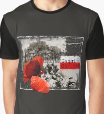 Monte Cassino, Italy WW2. Czerwone Maki. Poland / Polska Veterans Graphic T-Shirt