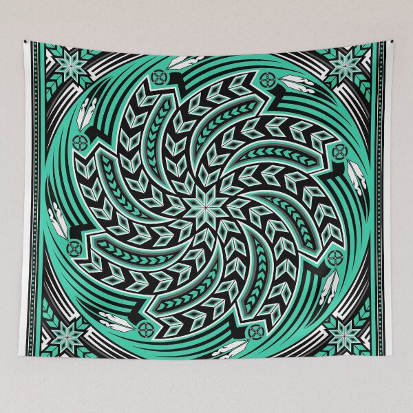 Item preview, Wind Spirit (Aqua) designed and sold by MelvinWarEagle.
