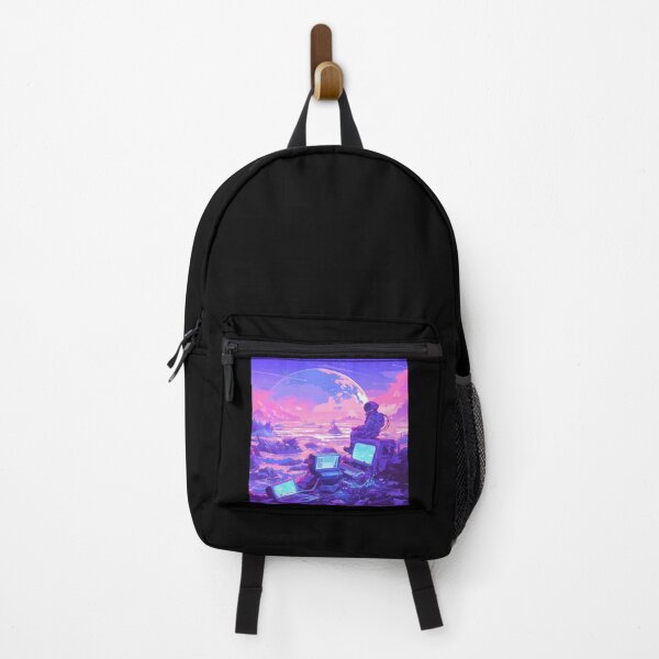 Item preview, Cyberpunk 2077 Inspired Neon City / Futuristic Dystopian Skyline / Sci-Fi Pixel Art / Retro-Futuristic World designed and sold by SMARTKIT DESIGNAGENCY.