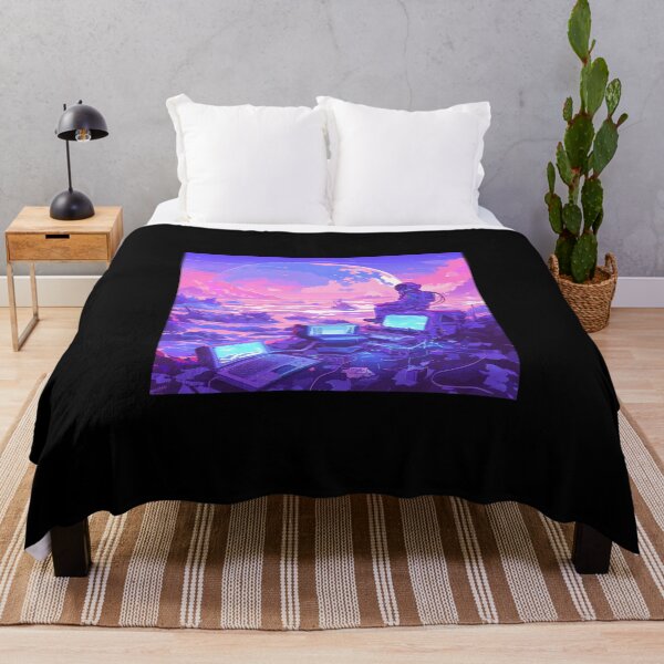 Item preview, Cyberpunk 2077 Inspired Neon City / Futuristic Dystopian Skyline / Sci-Fi Pixel Art / Retro-Futuristic World designed and sold by SMARTKIT DESIGNAGENCY.