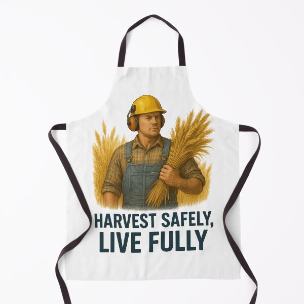 Item preview, Harvest Safely, Live Fully – Gift for Farmers & Agric Workers designed and sold by Badegi Tradings.