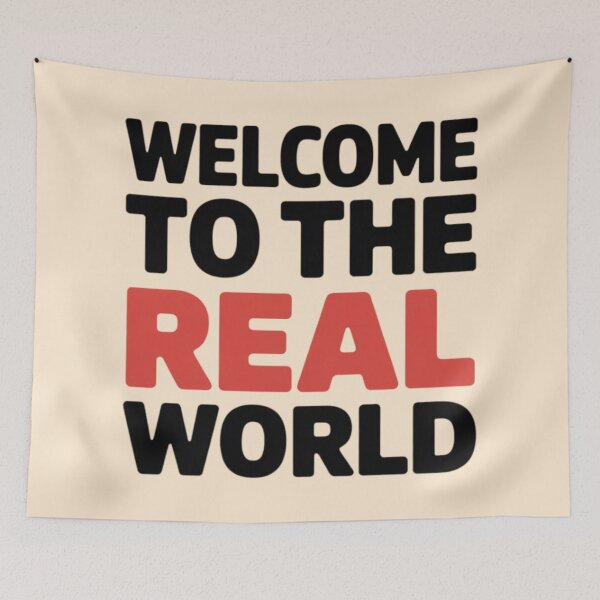Item preview, Welcome to the real world designed and sold by 123ks.
