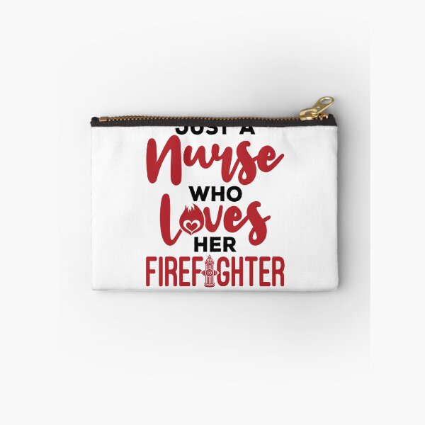Item preview, Just a Nurse Who Loves Her Firefighter designed and sold by jaygo.