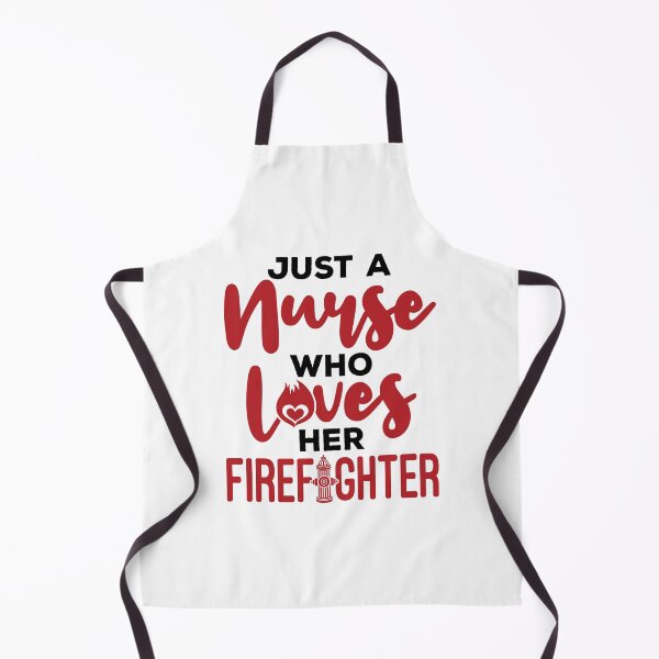Item preview, Just a Nurse Who Loves Her Firefighter designed and sold by jaygo.
