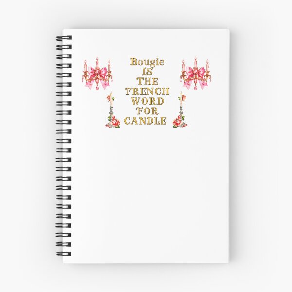 Item preview, Bougie⭐ Is the French Word for Candle – High Camp Luxe Edition designed and sold by WheelieGdArt.