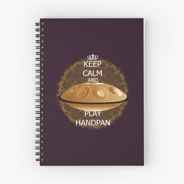 Item preview, Keep Calm and Play Handpan 2 - Handpan merchandise designed and sold by Isma Bou Grafik.