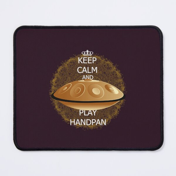 Item preview, Keep Calm and Play Handpan 2 - Handpan merchandise designed and sold by Isma Bou Grafik.