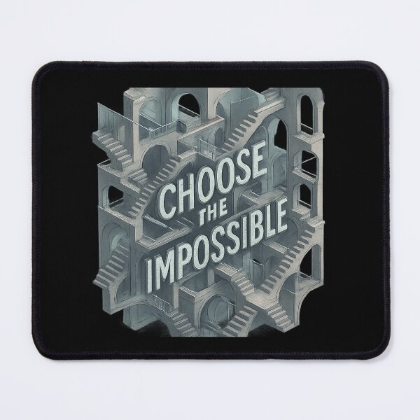 Item preview, Choose the Impossible - Surreal Neon Architecture designed and sold by MKreative Studio.