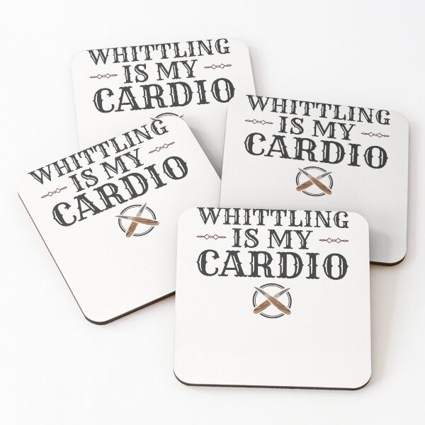 Item preview, Whittling Is My Cardio designed and sold by jaygo.