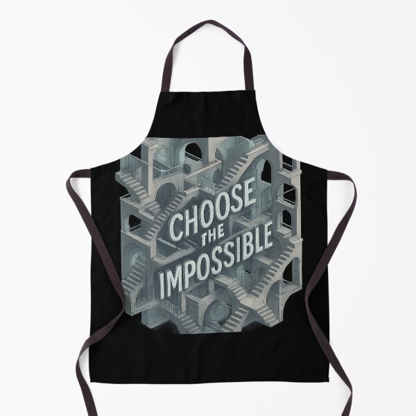 Item preview, Choose the Impossible - Surreal Neon Architecture designed and sold by MKreative Studio.
