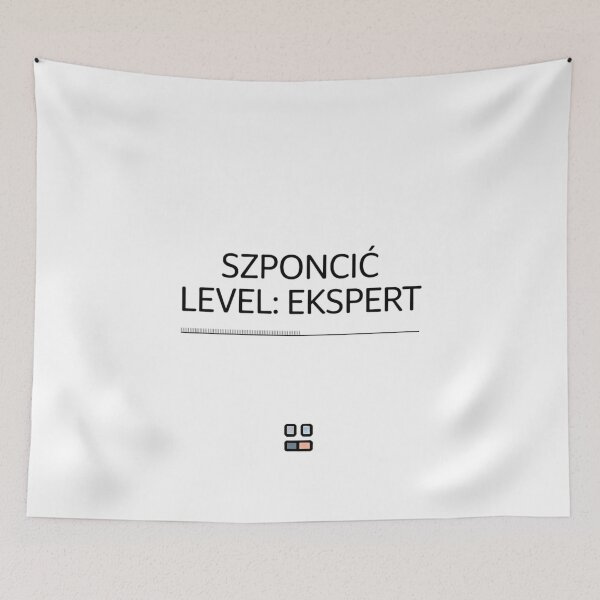 Item preview, Funny Polish Slang Graphic - Szponcić designed and sold by emaga.