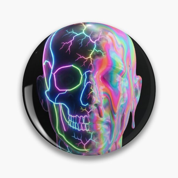 Item preview, Neon Skull Fusion designed and sold by CyberArtifacts.