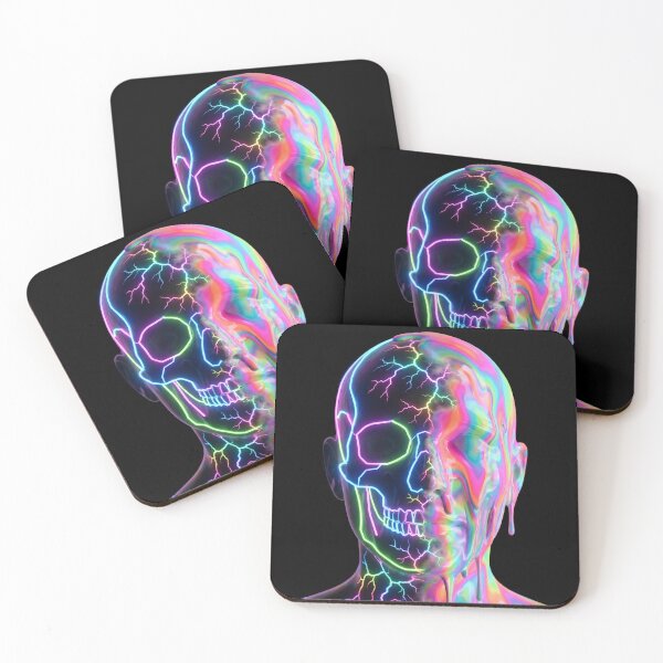 Item preview, Neon Skull Fusion designed and sold by CyberArtifacts.