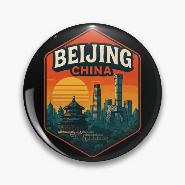 Item preview, Beijing China Retro Vintage Travel designed and sold by TomFrontierArt.