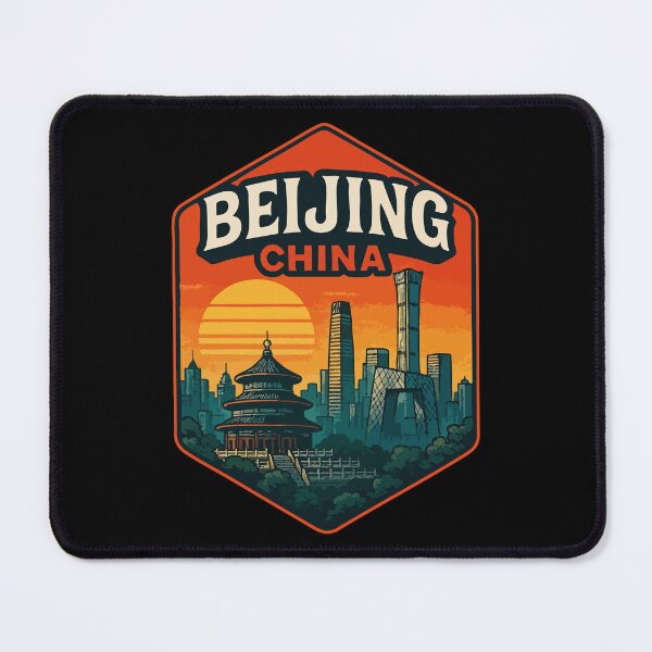 Item preview, Beijing China Retro Vintage Travel designed and sold by TomFrontierArt.
