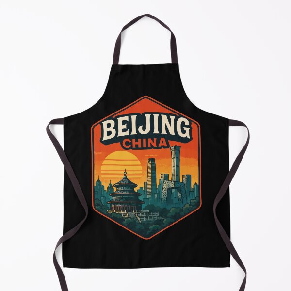 Item preview, Beijing China Retro Vintage Travel designed and sold by TomFrontierArt.