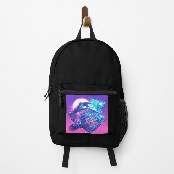 Item preview, Cyberpunk 2077 Inspired Neon City / Futuristic Dystopian Skyline / Sci-Fi Pixel Art / Retro-Futuristic World designed and sold by SMARTKIT DESIGNAGENCY.