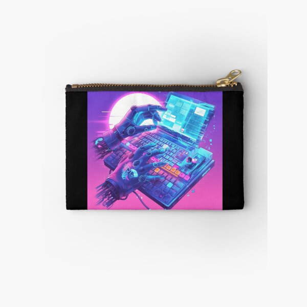 Item preview, Cyberpunk 2077 Inspired Neon City / Futuristic Dystopian Skyline / Sci-Fi Pixel Art / Retro-Futuristic World designed and sold by SMARTKIT  DESIGNAGENCY.