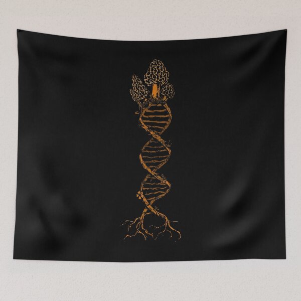 Item preview, Mushroom Cottagecore Dna Morel Hunter Hunting Mycology designed and sold by CharlotteTerri.