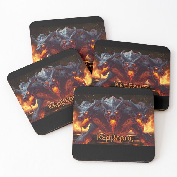 Item preview, Cerberus – The Three-Headed Guardian of the Underworld | Greek Mythology Art designed and sold by GreennieArt.