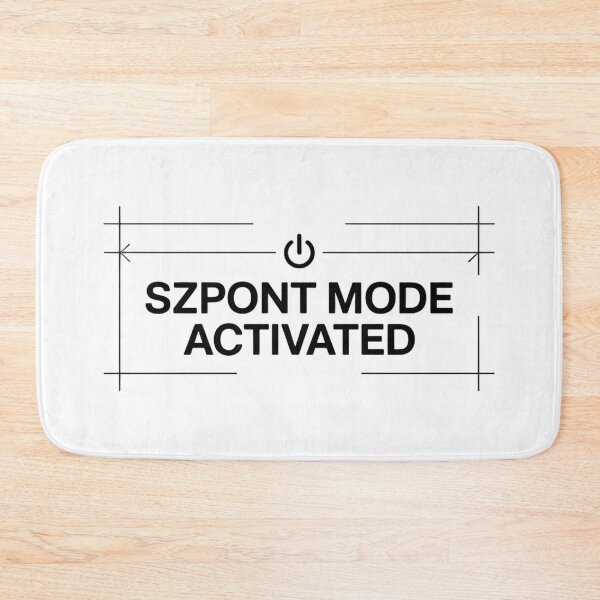 Item preview, Funny Polish Slang Graphic - Szponcić designed and sold by Emaga Digital Studio.