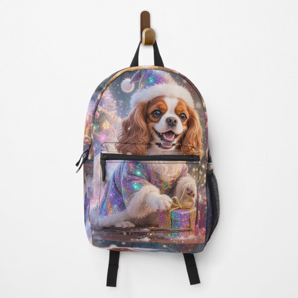 Item preview, Magical Cavalier King Charles Spaniel – Christmas Sparkle Art designed and sold by AmetistLight.