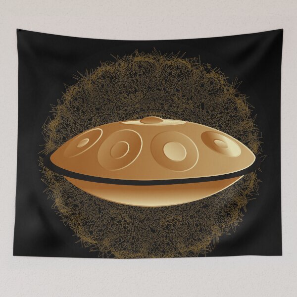 Item preview, Handpan merchandise 3 designed and sold by Isma Bou Grafik.