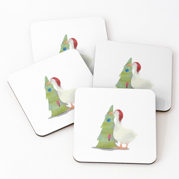 Item preview, Christmas Duck Christmas Goose designed and sold by Ran My Art.