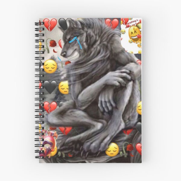 Item preview, sad alpha wolf | Tiktok meme designed and sold by bursti.